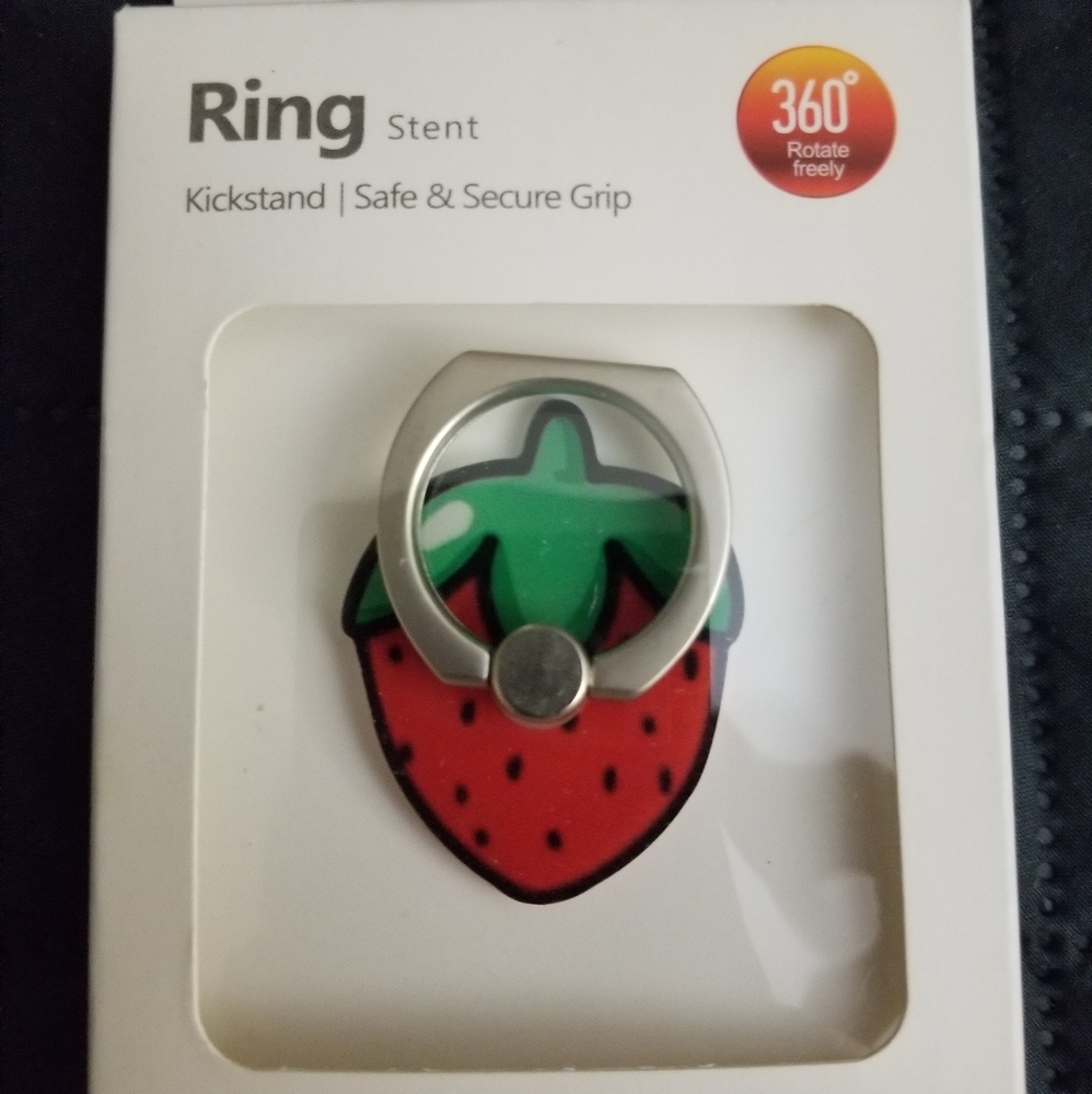 Ring phone holder